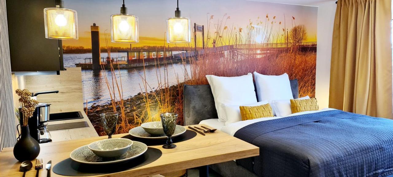 Elbquartier | Ferienwohnung In Wedel Bagian luar foto